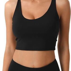 Top

Longline Sports Bras for Women, Criss Cross Back Adjustable Strappy New
